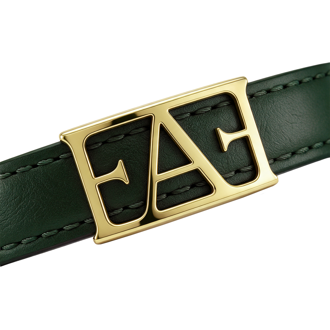 Byzylyk Enzo Attini - Statement Leather / Green Color