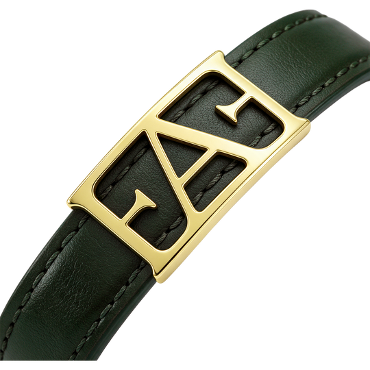 Byzylyk Enzo Attini - Statement Leather / Green Color