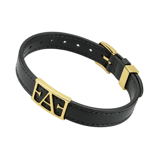 Byzylyk Enzo Attini - Statement Leather / Black Color