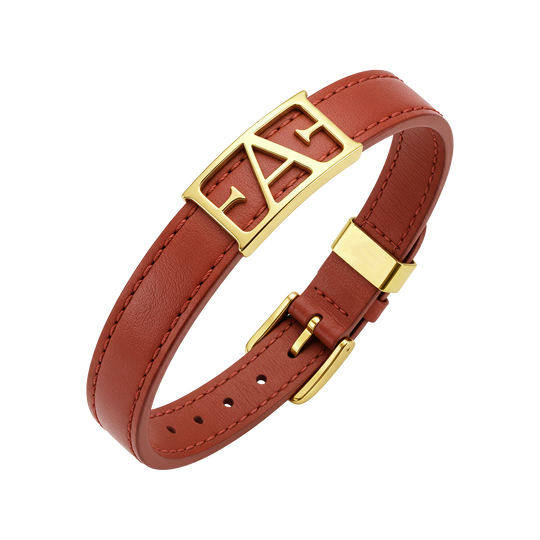 Byzylyk Enzo Attini - Statement Leather / Red Color.