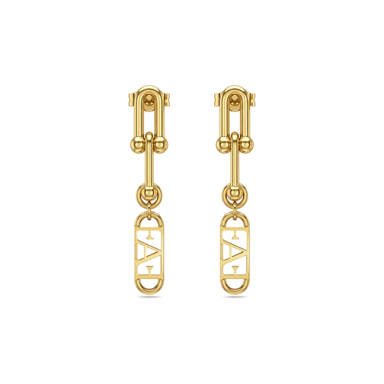 Core Link Earrings / Vathë