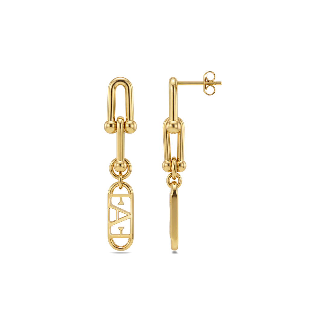 Core Link Earrings / Vathë