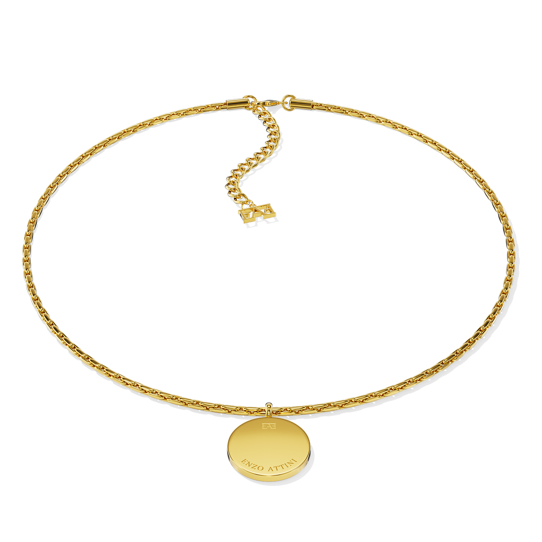 Fontana di Trevi - Coin Necklace. - Enzo Attini - Varëse me zinxhir për femra