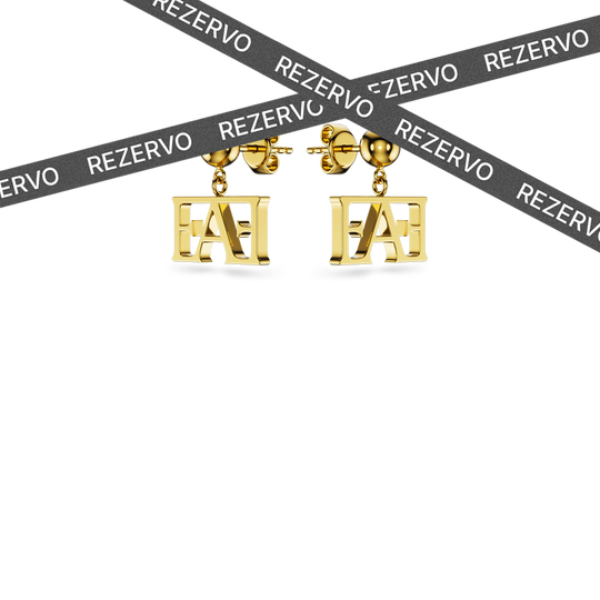 Monogram Drop Earrings