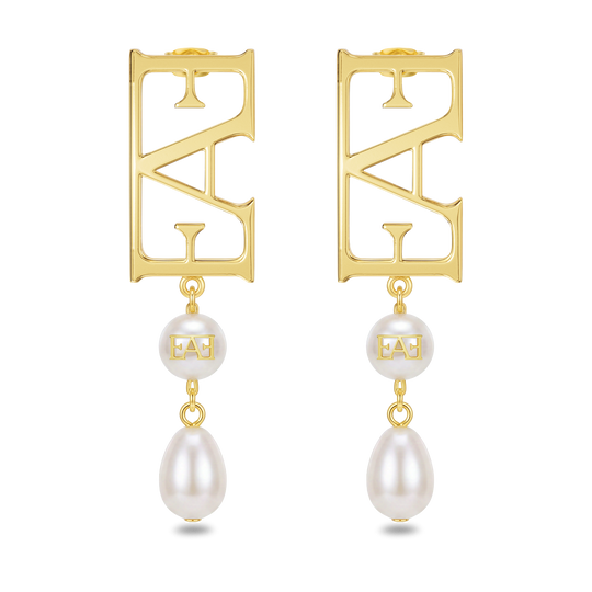 Statement Pearl Earrings / Vathë