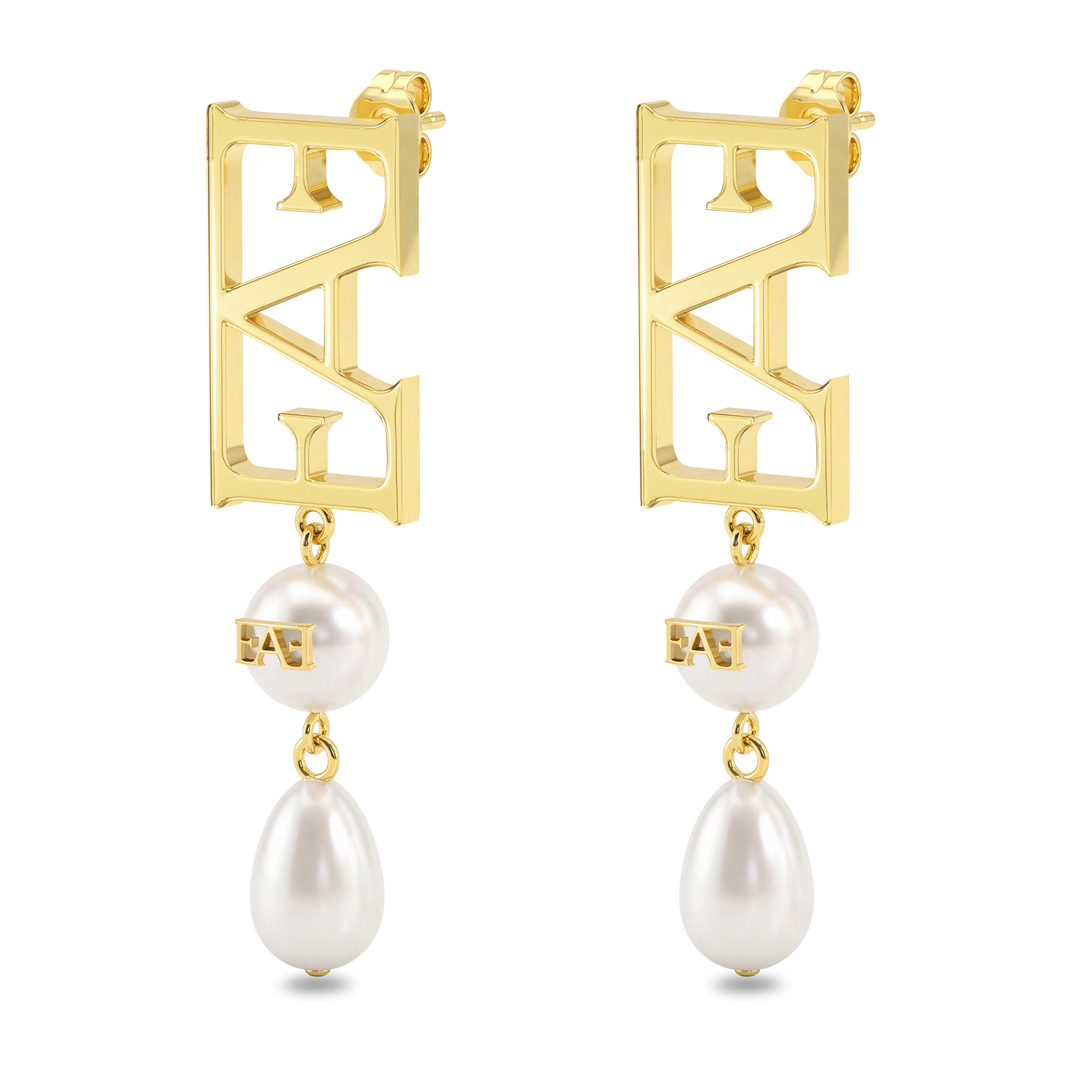Statement Pearl Earrings / Vathë