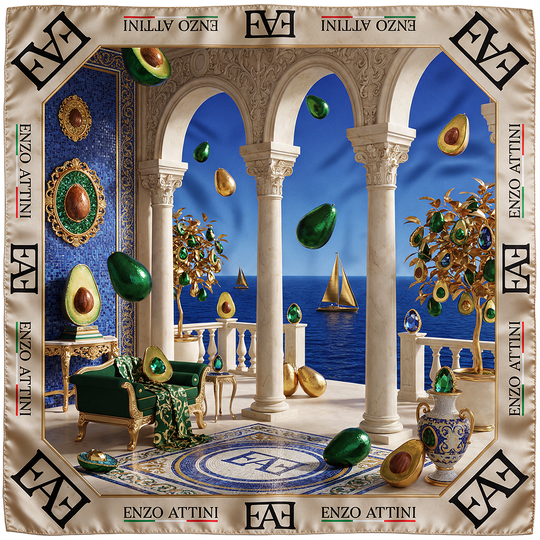Villa Surreale - Silk Scraf