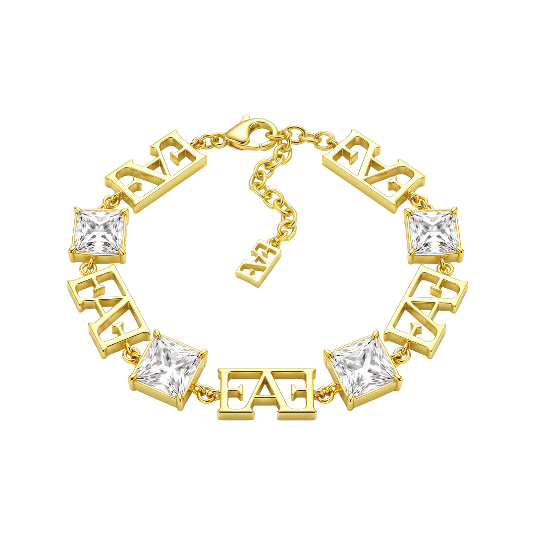 Byzylyk Enzo Attini - Luce Monogram / White Color.