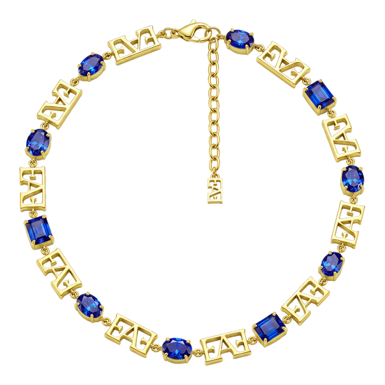 Trinity Necklace / Blue Color, Varëse.