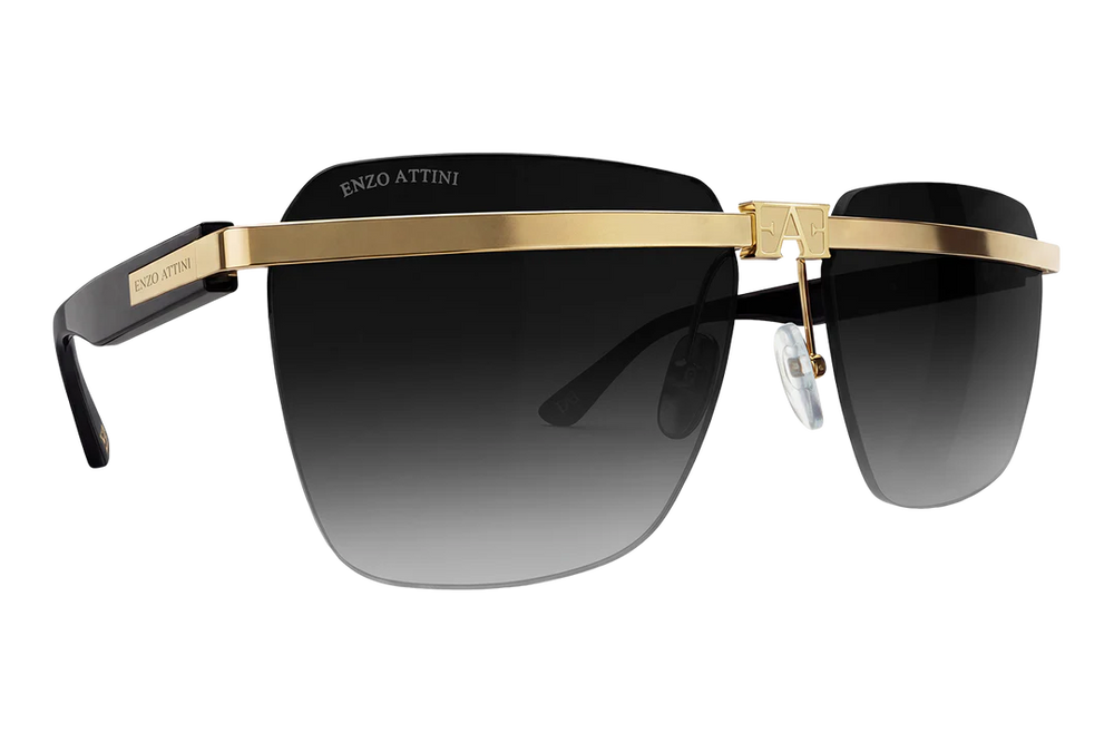 Syze Enzo Attini - Canal Grande / Dark Gradient Black Lens. Për femra