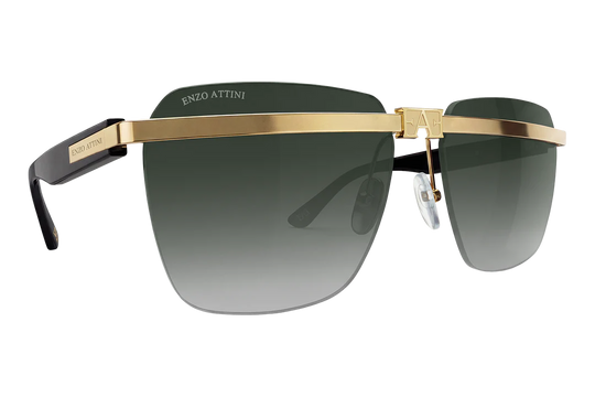 Syze Enzo Attini - Canal Grande / Dark Gradient Green Lens - Për meshkuj