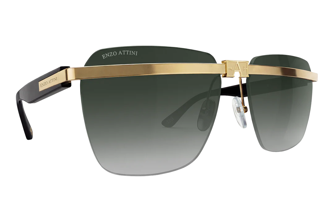 Syze Enzo Attini - Canal Grande / Dark Gradient Green Lens. Për femra