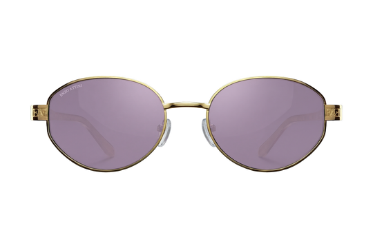 Syze Enzo Attini - Val d'Orcia ll / Gold Color + Purple Lens - Për meshkuj