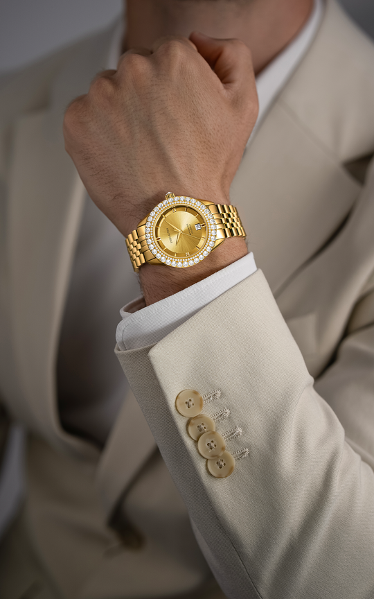 "Val d'Orcia "Automatic - President Bracelet  / Swiss Movement