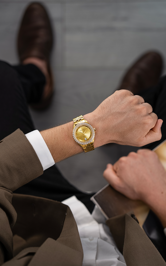 "Val d'Orcia "Automatic - President Bracelet  / Swiss Movement