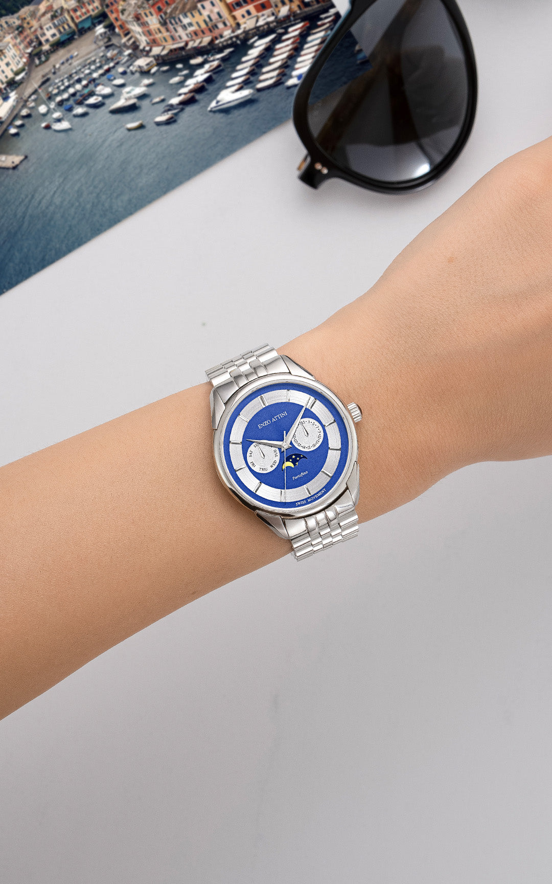 Portofino - President Bracelet / Swiss Movement.