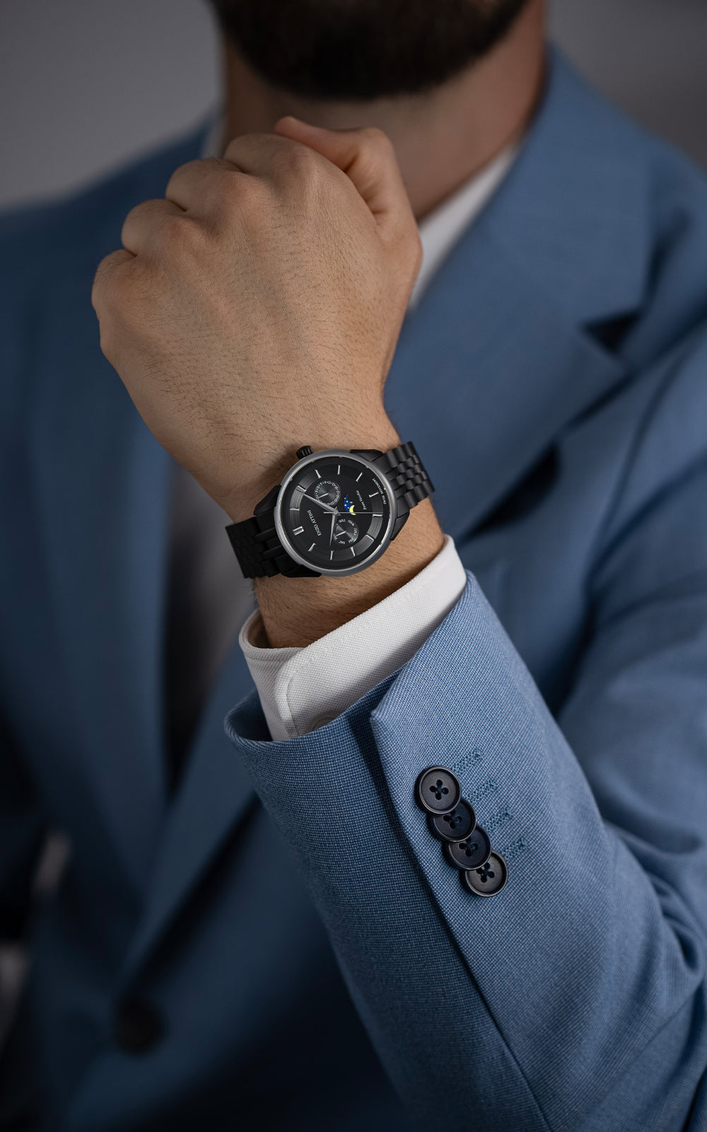 Ponte Vecchio, Firenze  - President Bracelet / Swiss Movement