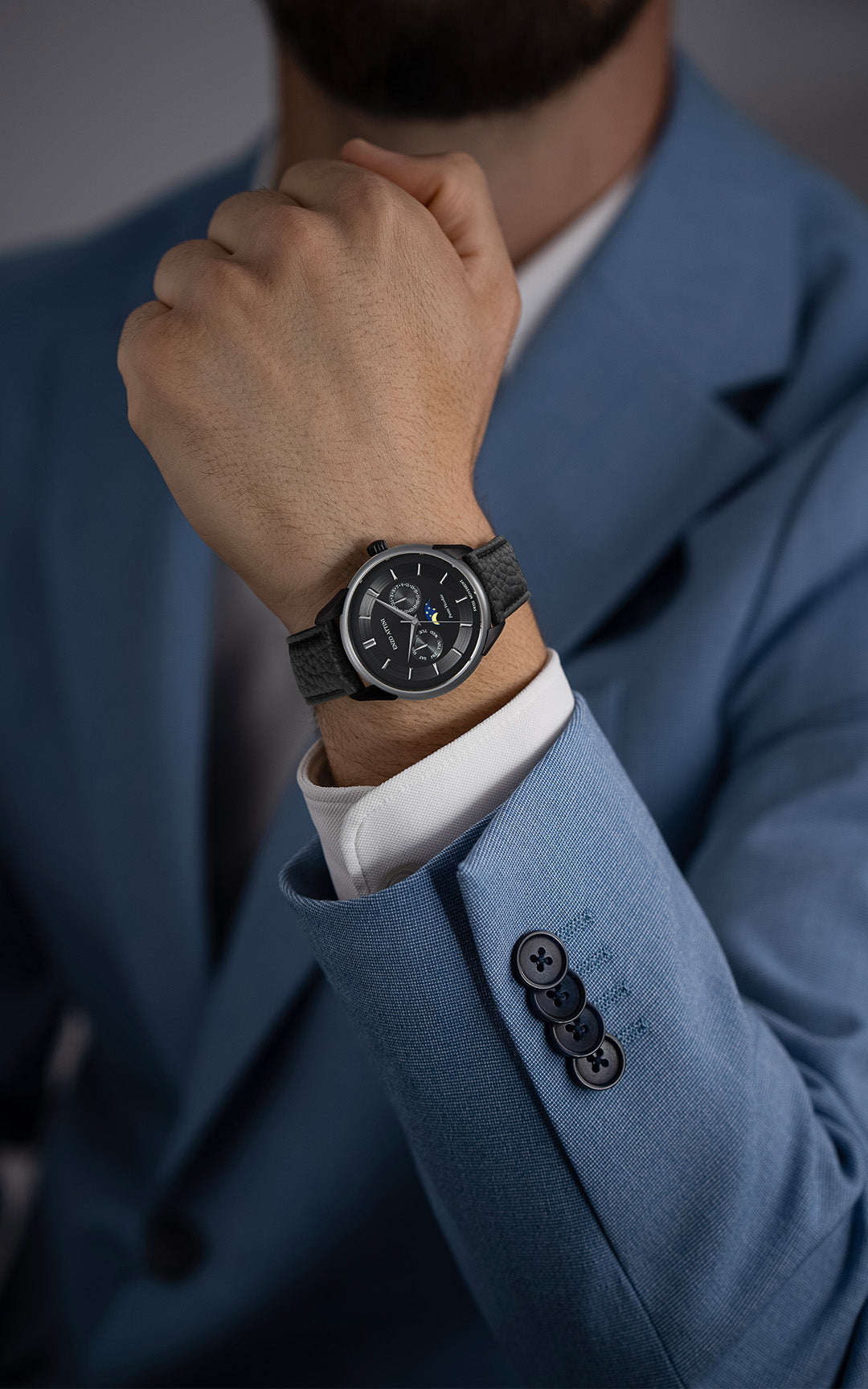 Ponte Vecchio, Firenze / Black Color, Swiss Movement