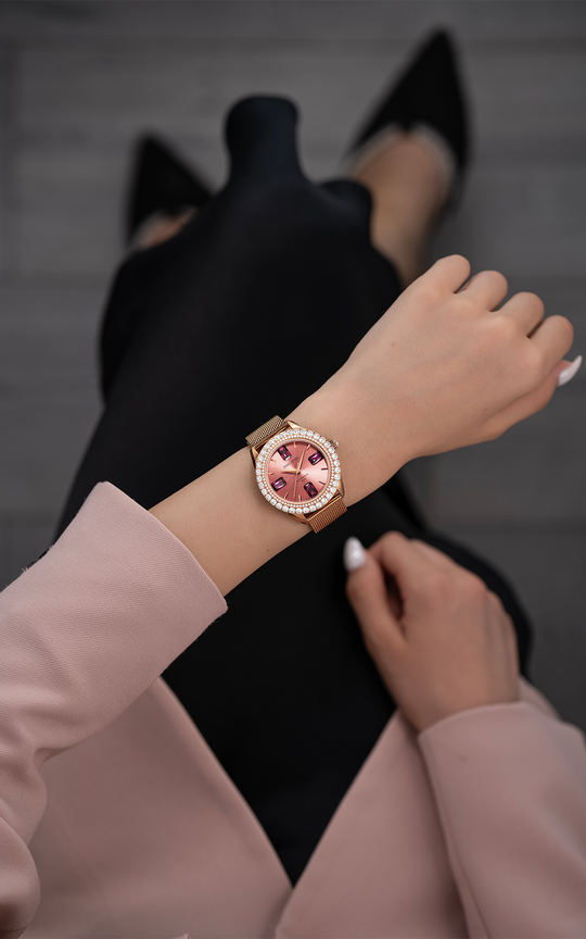Trulli Automatic / Mesh Strap, Swiss Movement.