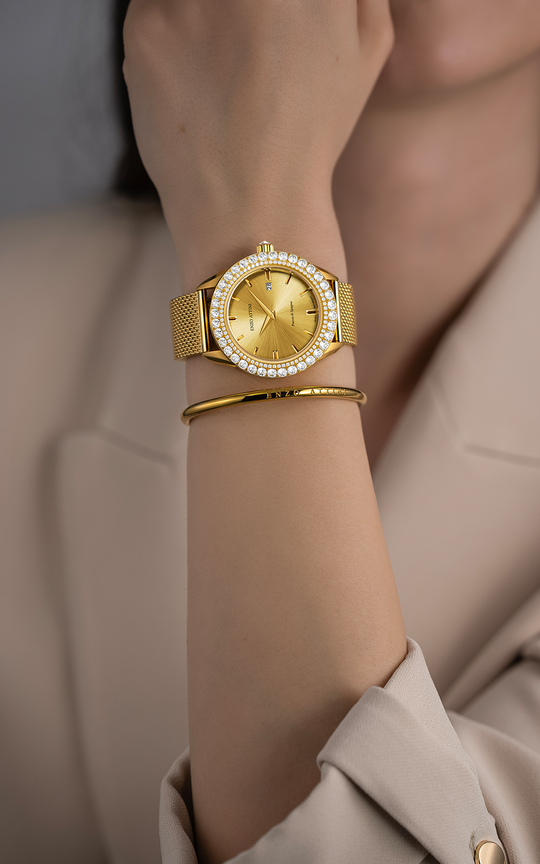NEW Piazza di Spagna, Roma / Mesh Strap, Swiss Movement.