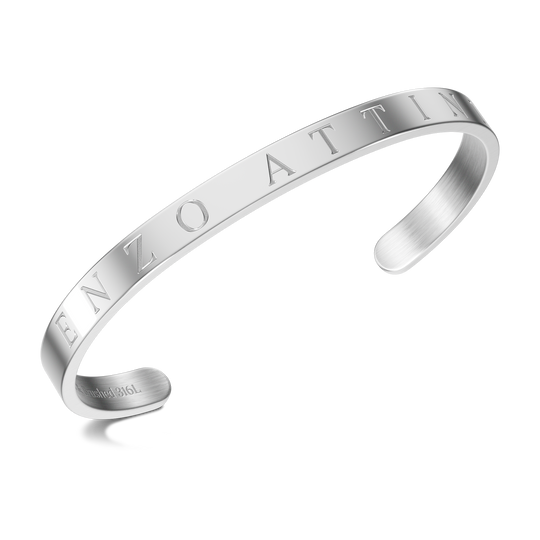 Torre di Pisa - Minimalist Bracelet / Color Silver.