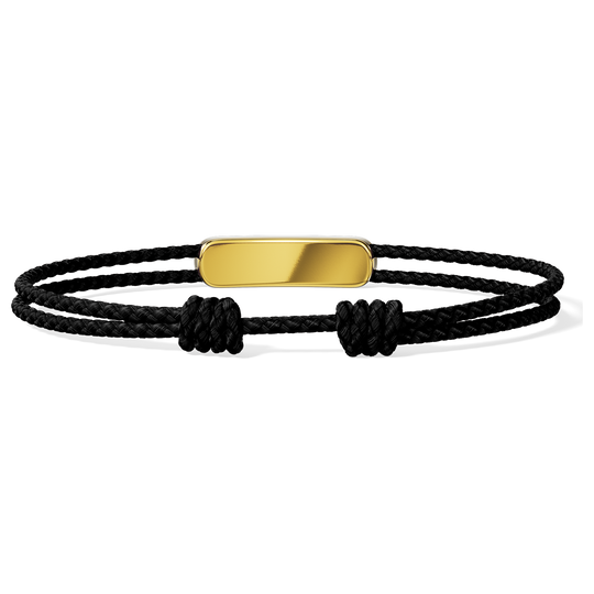 Movement Cord Bracelet / Black Color, Byzylyk.