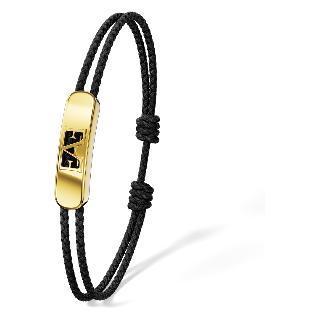 Movement Cord Bracelet / Black Color, Byzylyk.