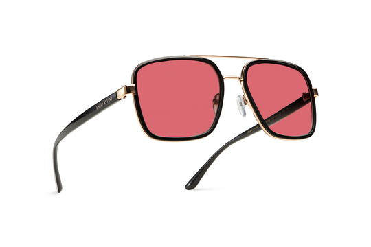 Syze Enzo Attini - il Ponte di Rialto / Black + Red Lens. Për femra