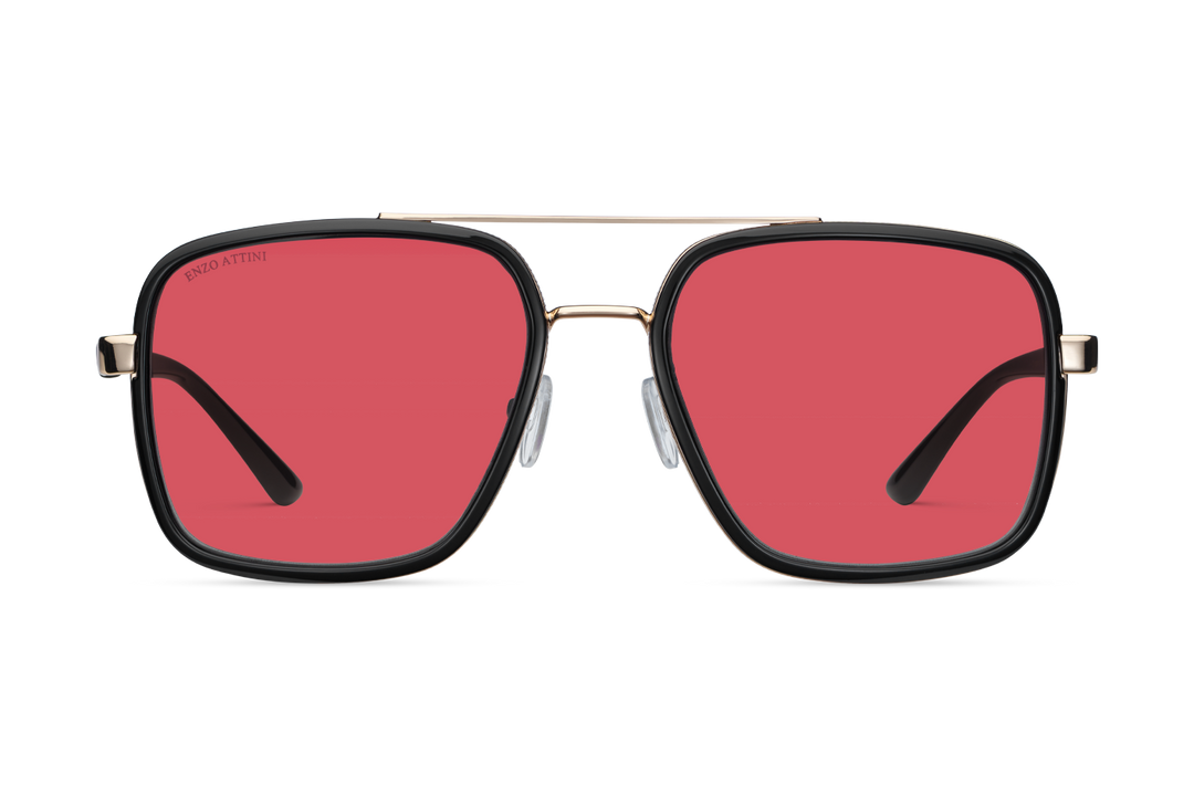 Syze Enzo Attini - il Ponte di Rialto / Black + Red Lens. Për femra