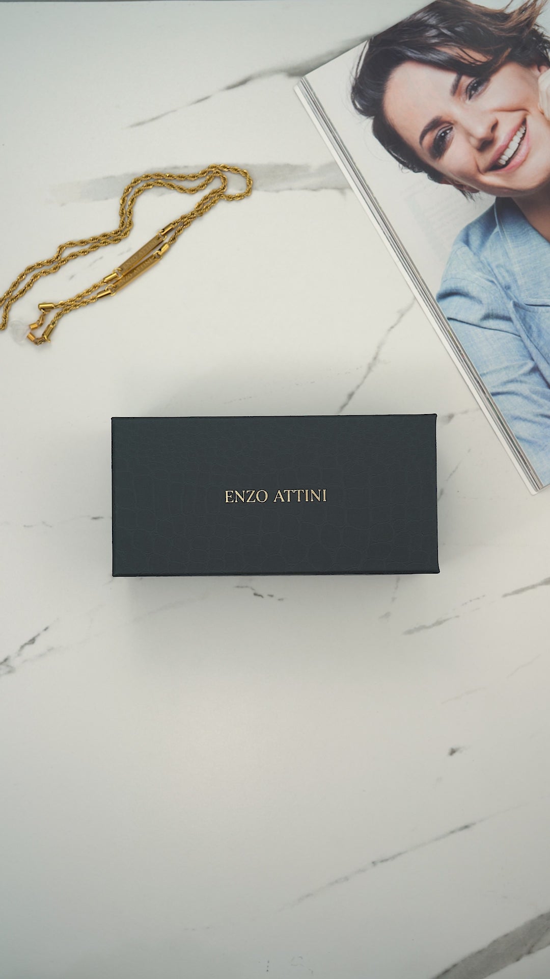 Syze Enzo Attini - il Ponte di Rialto / Black + Gray Lens. Për femra