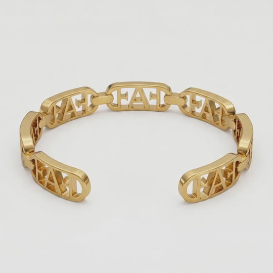 Signature bracelet.