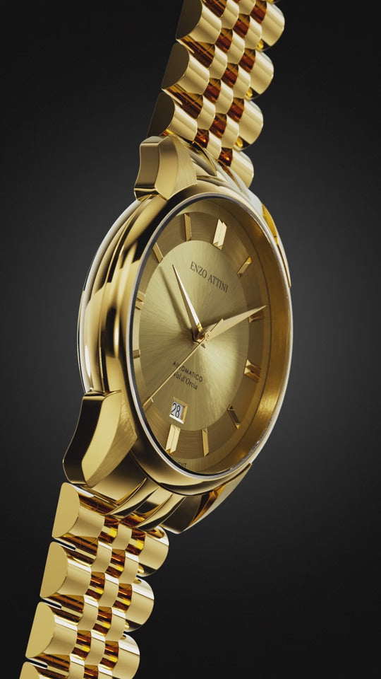 Val d'Orcia Automatic - President Bracelet  / Swiss Movement.