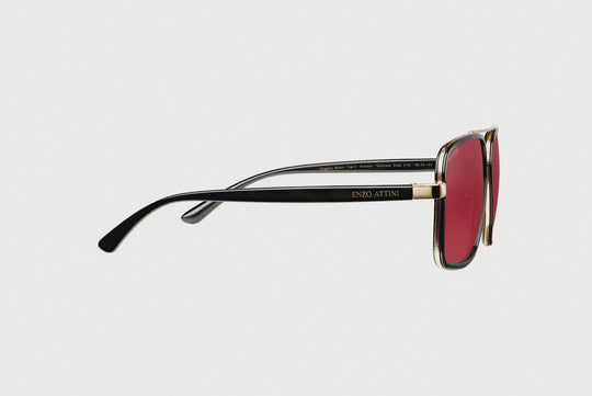 Syze Enzo Attini - il Ponte di Rialto / Black + Red Lens. Për femra