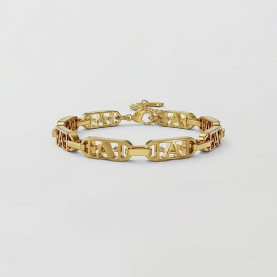 Emblem bracelet