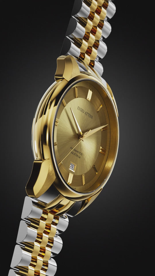 Val d'Orcia Automatic - President Bracelet  / Swiss Movement.