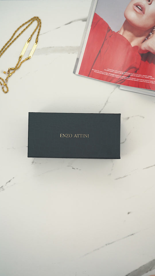 Syze Enzo Attini - il Ponte di Rialto / Black + Red Lens. Për femra