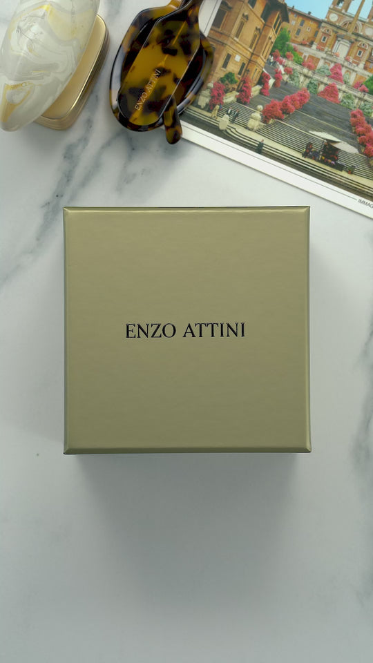 Piazza di Spagna, Roma / President Bracelet, Silver & Gold Color, Swiss Movement.