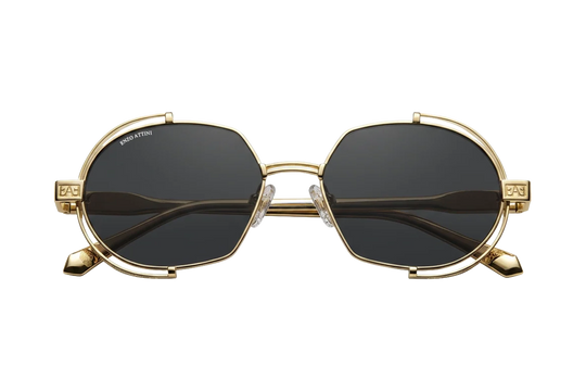 Syze Enzo Attini - Mount Everest ll / Gold Color + Black Lens - Për meshkuj