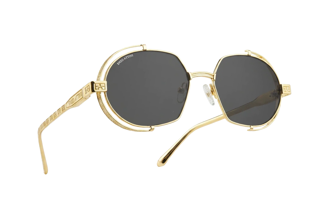 Syze Enzo Attini - Mount Everest ll / Gold Color + Black Lens. Për femra
