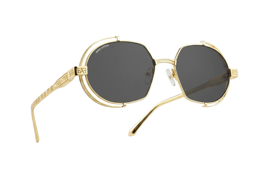 Syze Enzo Attini - Mount Everest ll / Gold Color + Black Lens. Për femra