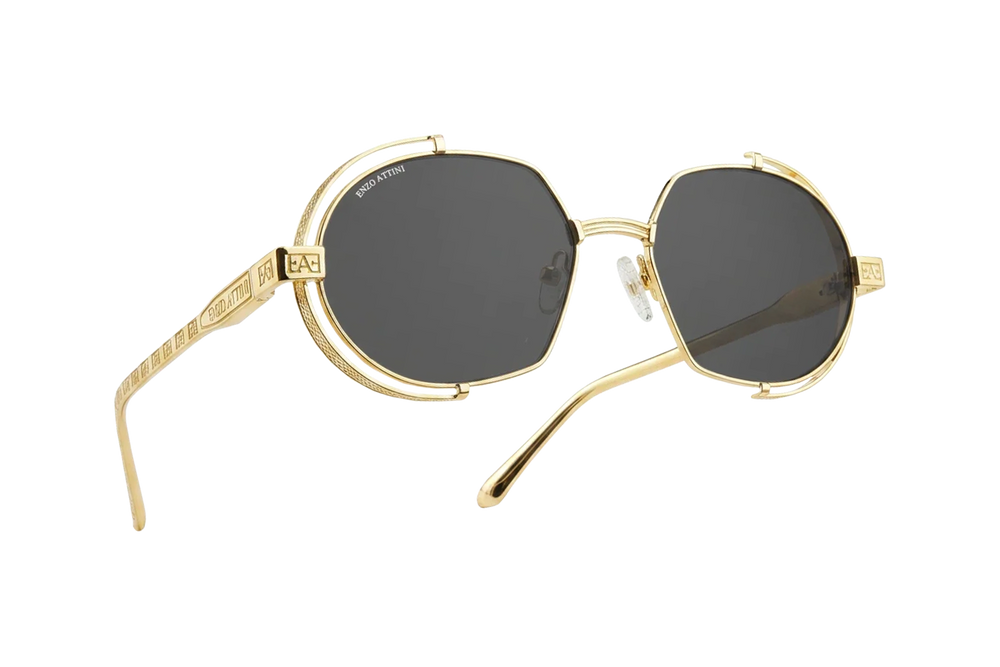 Syze Enzo Attini - Mount Everest ll / Gold Color + Black Lens - Për meshkuj