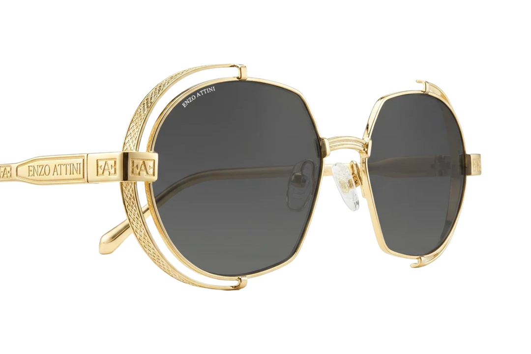 Syze Enzo Attini - Mount Everest ll / Gold Color + Black Lens. Për femra