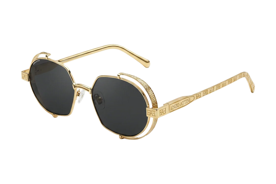 Syze Enzo Attini - Mount Everest ll / Gold Color + Black Lens - Për meshkuj