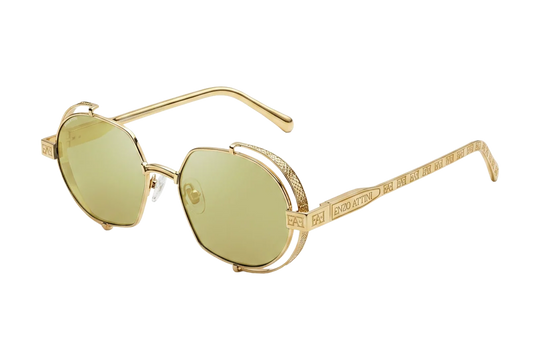 Syze Enzo Attini - Mount Everest ll / Gold Color + Yellow Lens. Për femra