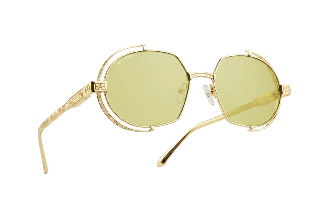 Syze Enzo Attini - Mount Everest ll / Gold Color + Yellow Lens. Për femra