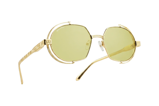 Syze Enzo Attini - Mount Everest ll / Gold Color + Yellow Lens. Për femra