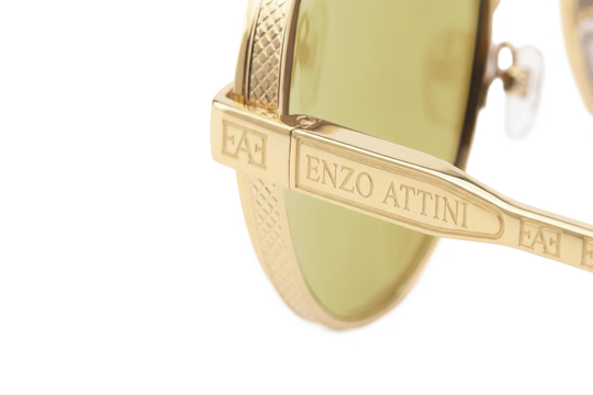 Syze Enzo Attini - Mount Everest ll / Gold Color + Yellow Lens. Për femra