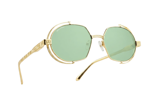 Syze Enzo Attini - Mount Everest ll / Gold Color + Green Lens. Për femra