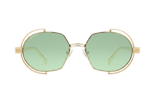 Syze Enzo Attini - Mount Everest ll / Gold Color + Green Lens - Për meshkuj