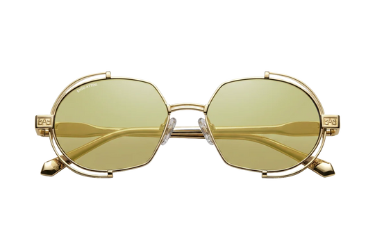 Syze Enzo Attini - Mount Everest ll / Gold Color + Yellow Lens - Për meshkuj
